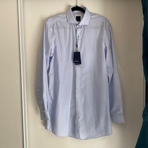 Daniel Hechter Men’s Blue Dress Shirt NWT Size 15.5 Tall
